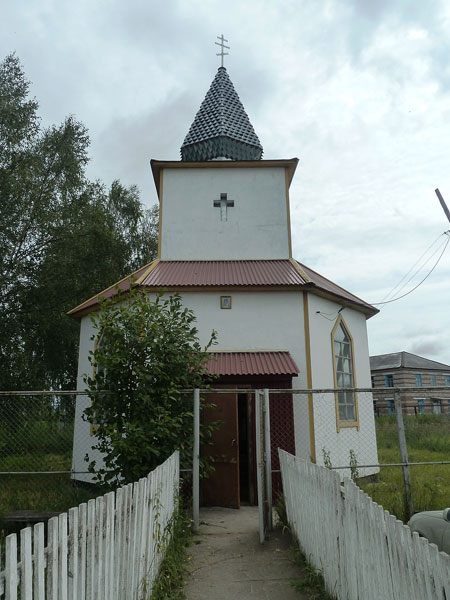 Часовня в честь Казанской иконы Божьей матери в селе Чердаты.